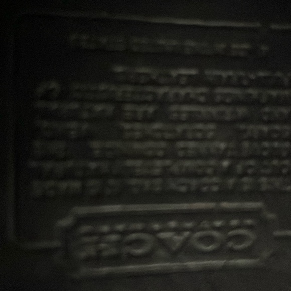 Vintage Coach black purse - Picture 5 of 8